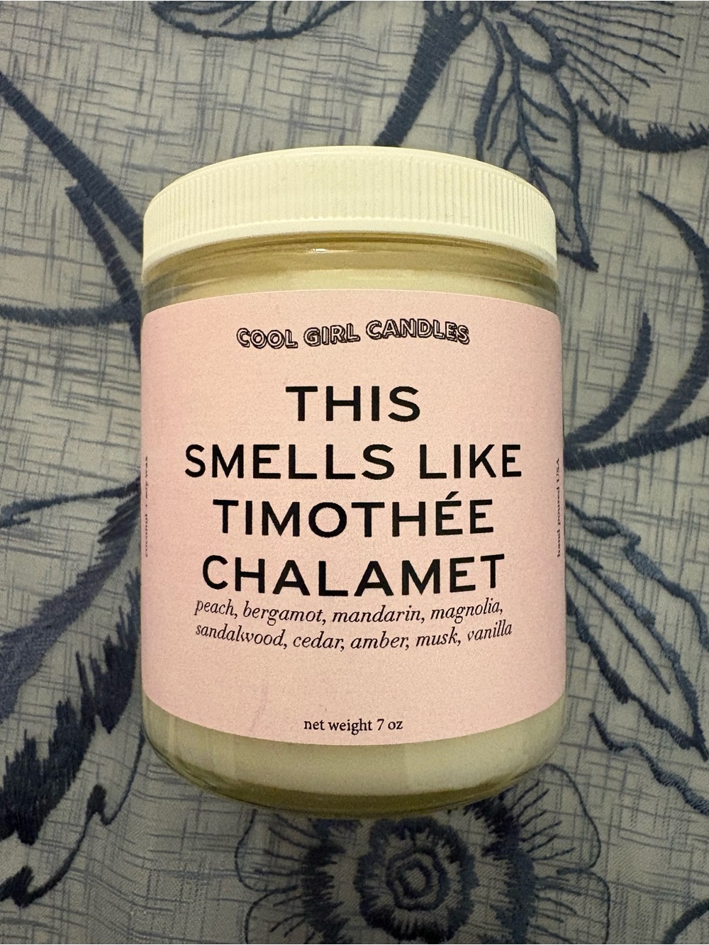 Cool Girl Candles - This Smells Like Timothée Chalamet